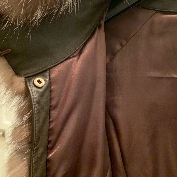 Fox fur jacket. - Picture 5 of 7